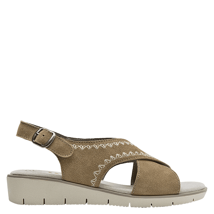 SANDALIA MUJER COLOR TAUPE PJM0050 2