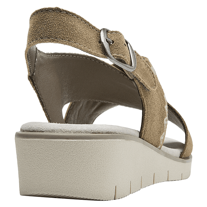 SANDALIA MUJER COLOR TAUPE PJM0050 4