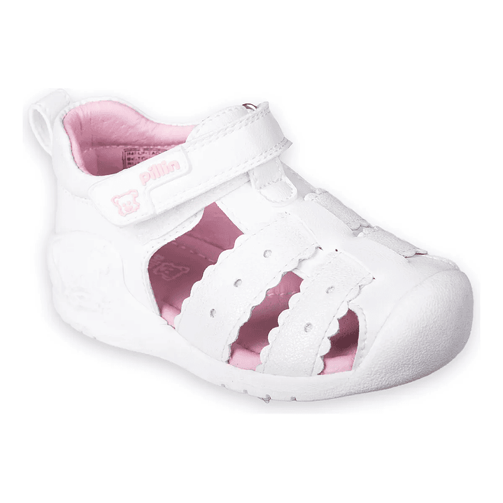 SANDALIA NIÑA COLOR BLANCO PZC201-25 2