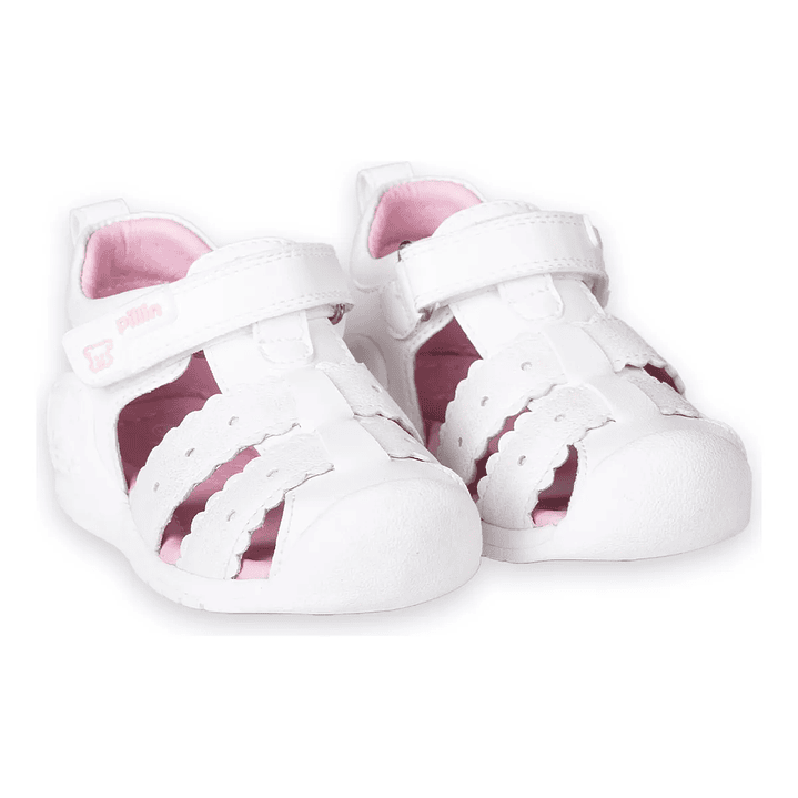 SANDALIA NIÑA COLOR BLANCO PZC201-25 1
