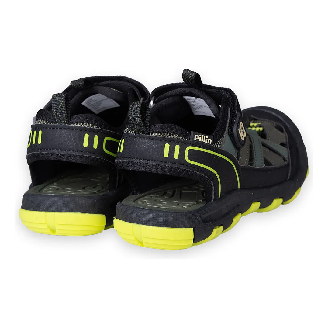 SANDALIA NIÑO COLOR VERDE PZC434-25 2