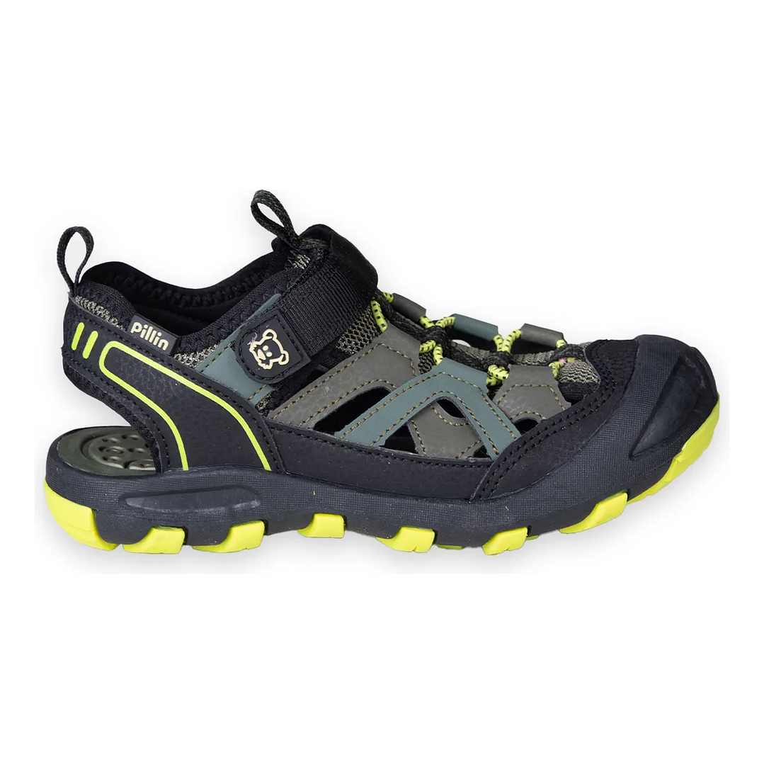 SANDALIA NIÑO COLOR VERDE PZC434-25 4