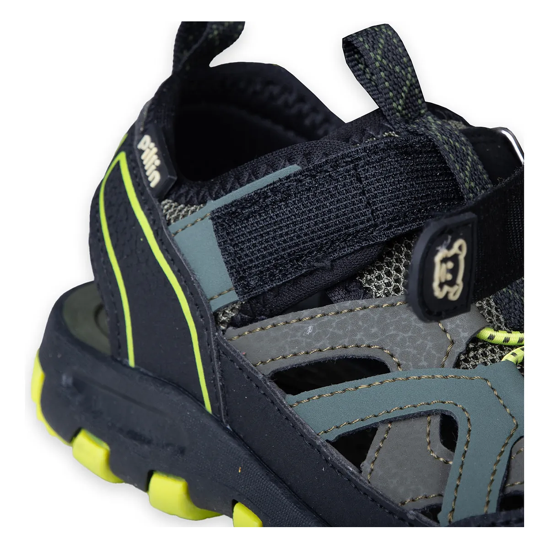 SANDALIA NIÑO COLOR VERDE PZC434-25 5