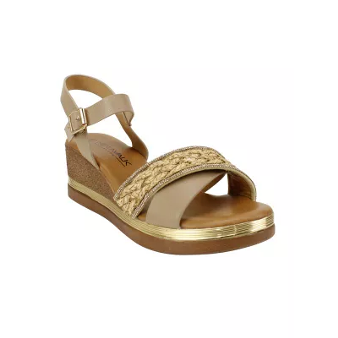 SANDALIA MUJER COLOR CAMEL 2447XD 1