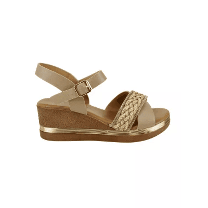 SANDALIA MUJER COLOR CAMEL 2447XD 4