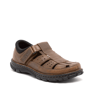 SANDALIA HOMBRE COLOR BRANDY 33988-2700