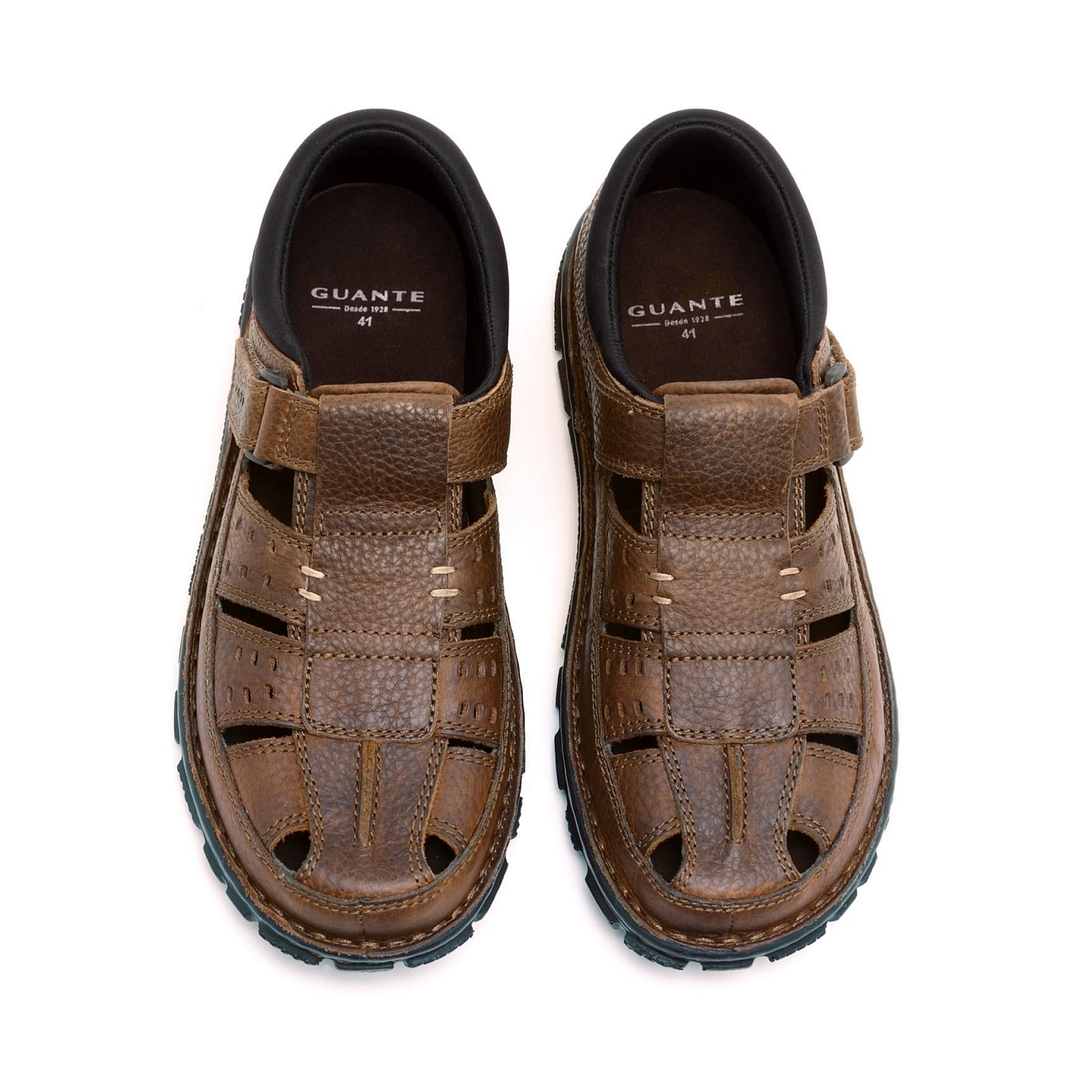 SANDALIA HOMBRE COLOR BRANDY 33988-2700 5