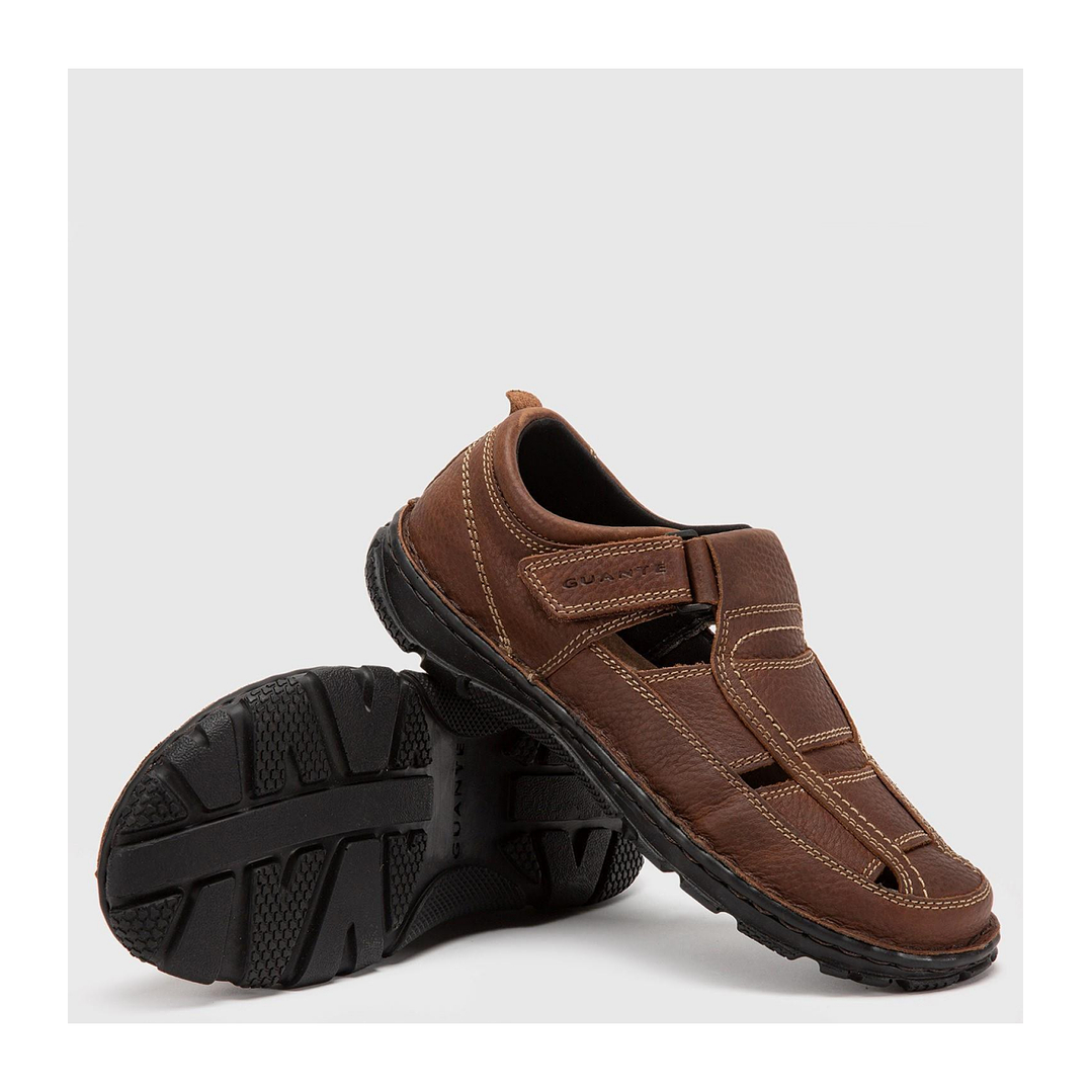 SANDALIA HOMBRE COLOR CHOCOLATE 33806-2705 3