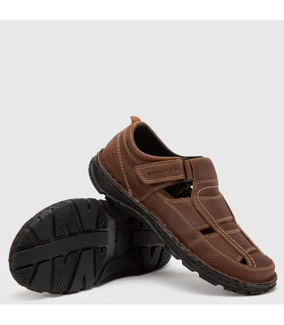 SANDALIA HOMBRE COLOR CHOCOLATE 33806-2705 3