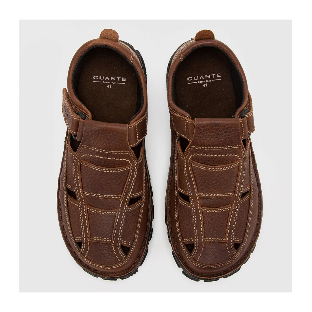 SANDALIA HOMBRE COLOR CHOCOLATE 33806-2705 5