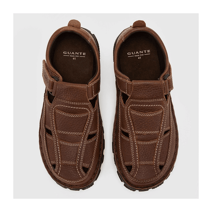 SANDALIA HOMBRE COLOR CHOCOLATE 33806-2705 5