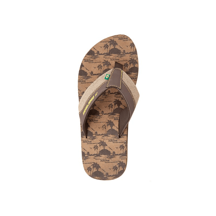 SANDALIA HOMBRE COLOR CAFE ZMM231A 3