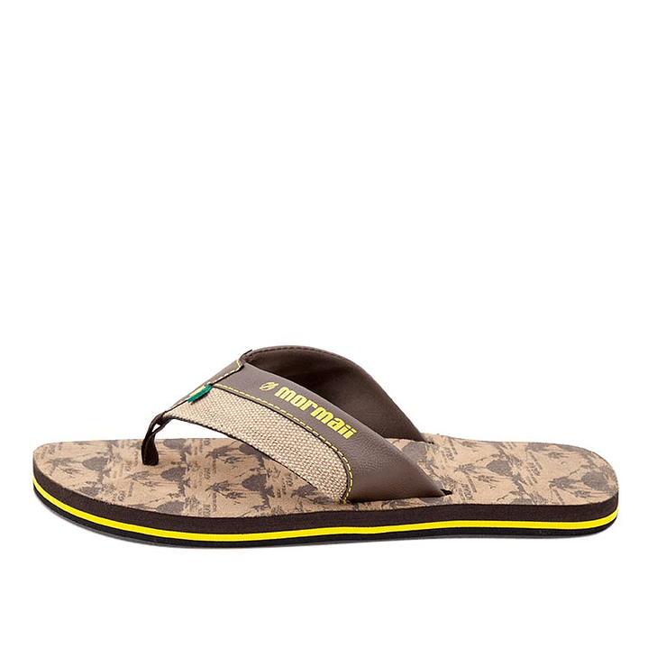 SANDALIA HOMBRE COLOR CAFE ZMM231A 4