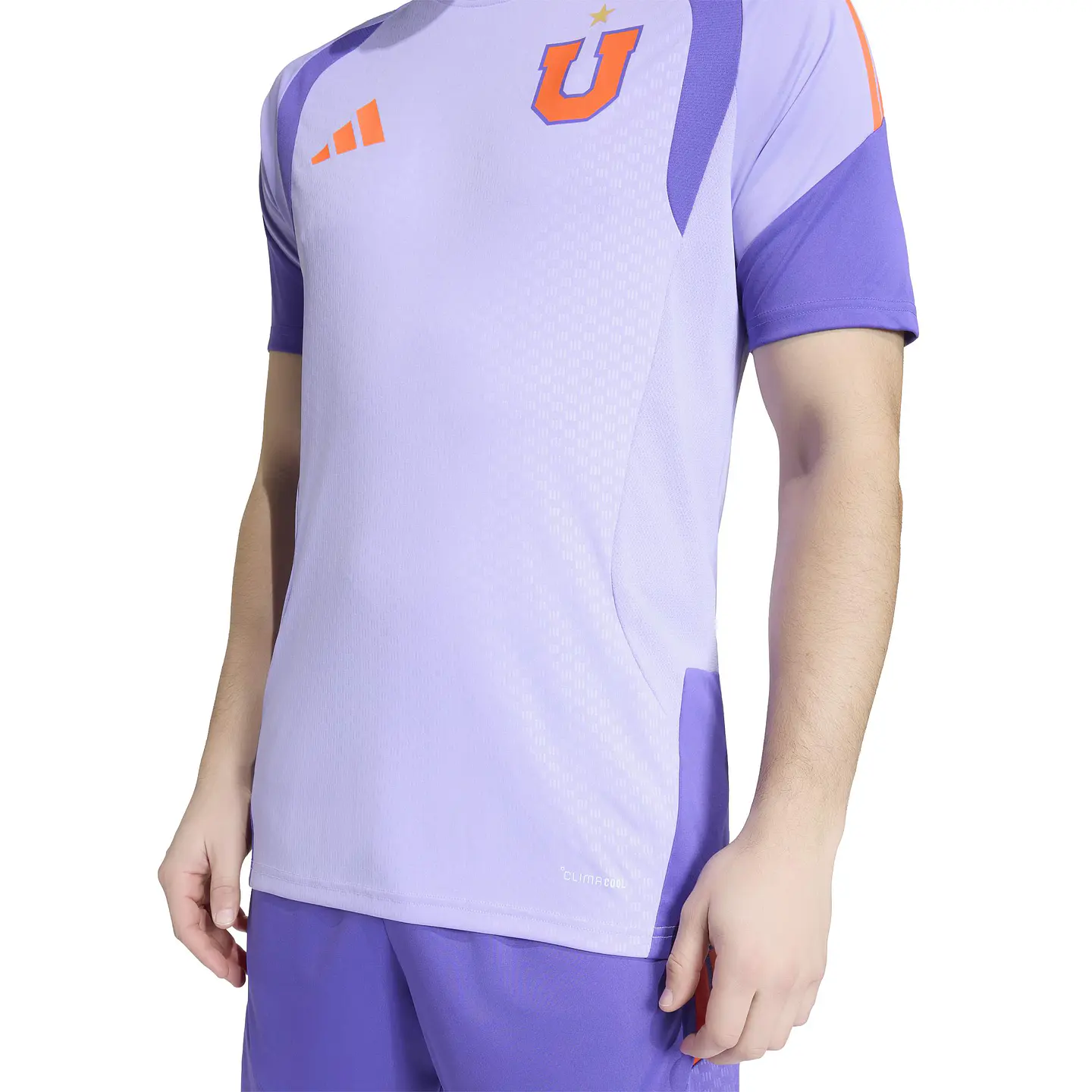 Camiseta Hombre Cp Mc U De Chile Entrenamiento  7