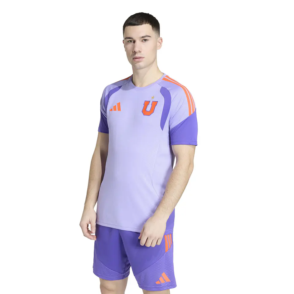 Camiseta Hombre Cp Mc U De Chile Entrenamiento  3