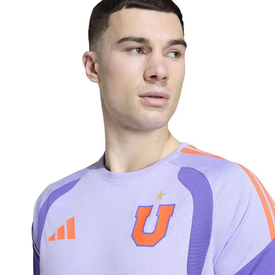 Camiseta Hombre Cp Mc U De Chile Entrenamiento  8