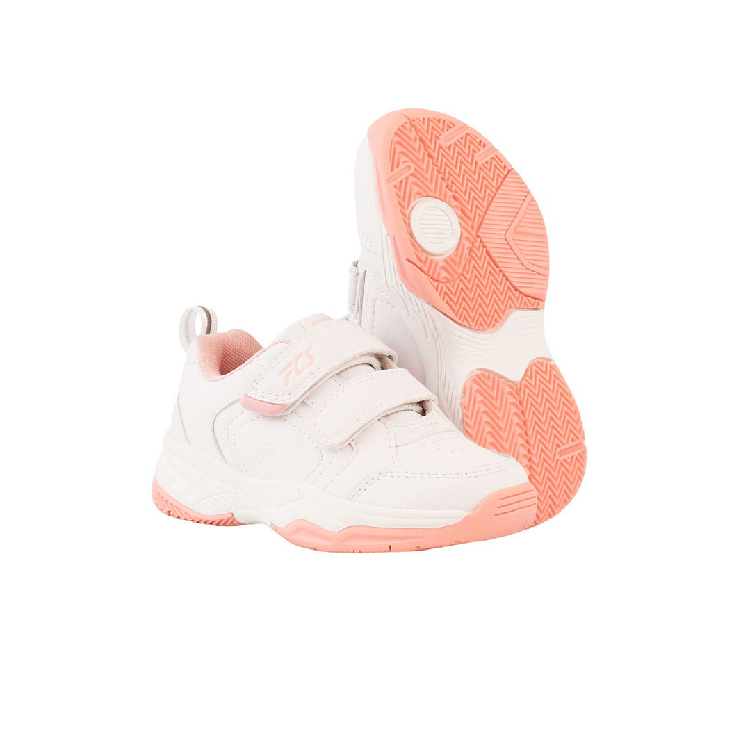 ZAPATILLA (NA PS) COLEGIO FICCUS COLEGIO 2620916 BLANCO-ROSAD 23 2