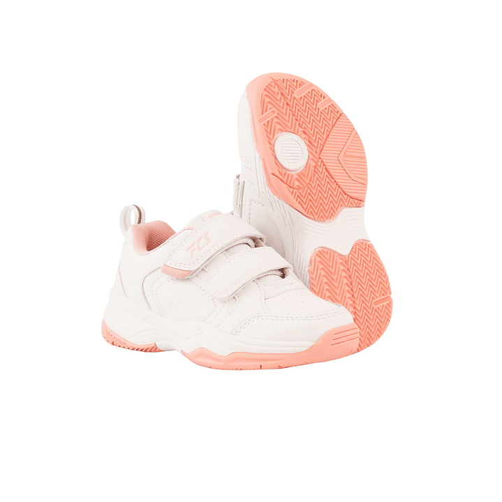 ZAPATILLA (NA PS) COLEGIO FICCUS COLEGIO 2620916 BLANCO-ROSAD 23 2