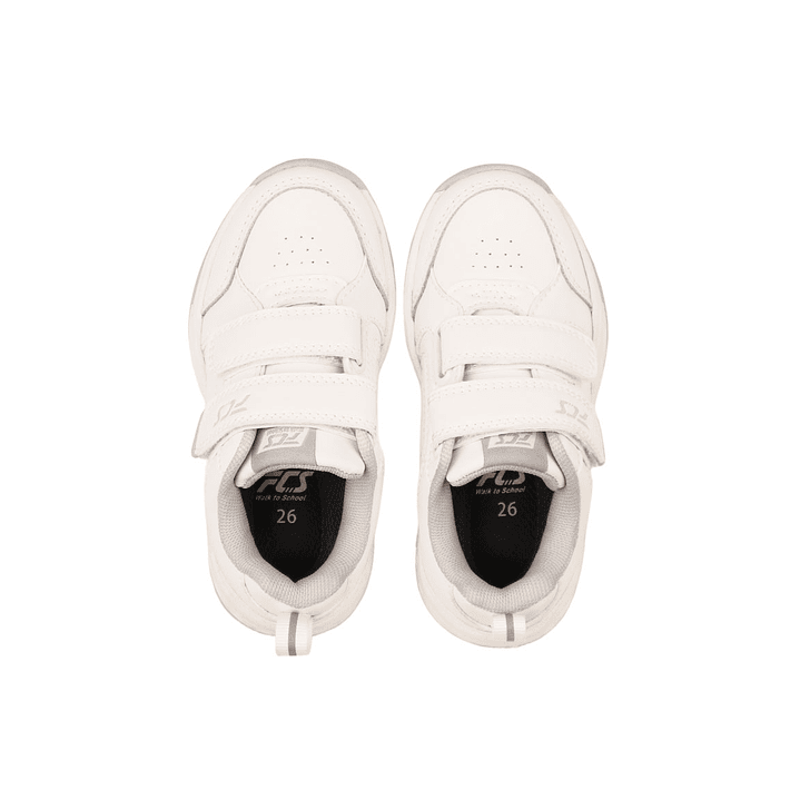 ZAPATILLA (NO PS) COLEGIO FICCUS COLEGIO 2620917 BLANCO-GRIS  3