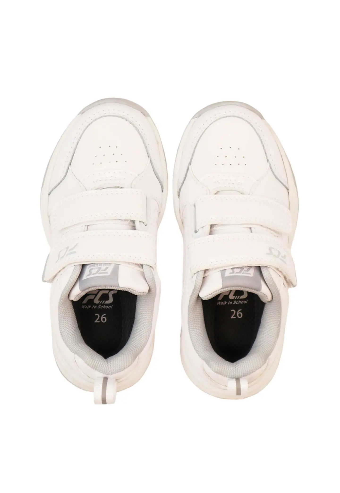 Zapatilla (No Ps) Colegio Ficcus Colegio 2620917 Blanco-Gris  3