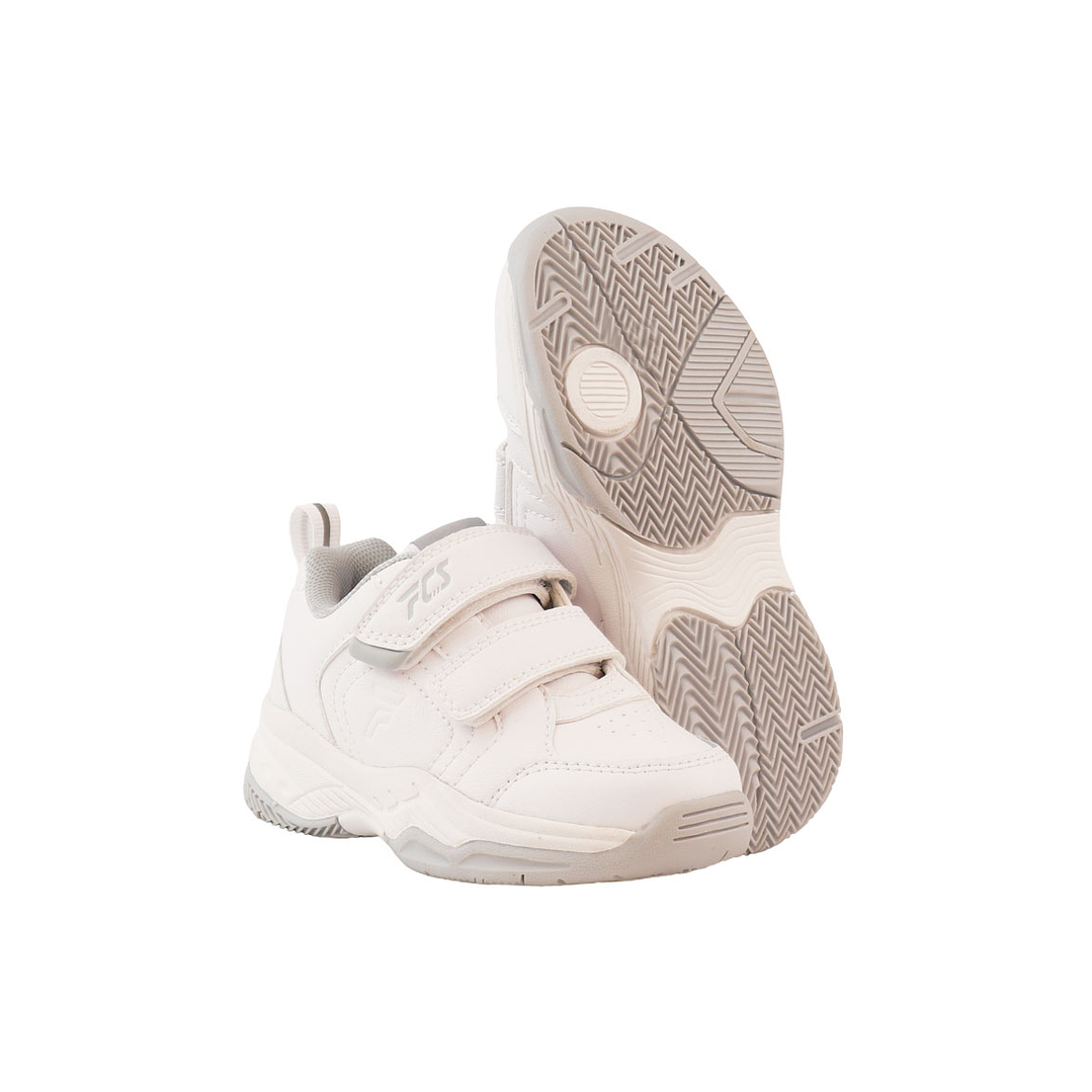 ZAPATILLA (NO PS) COLEGIO FICCUS COLEGIO 2620917 BLANCO-GRIS  4