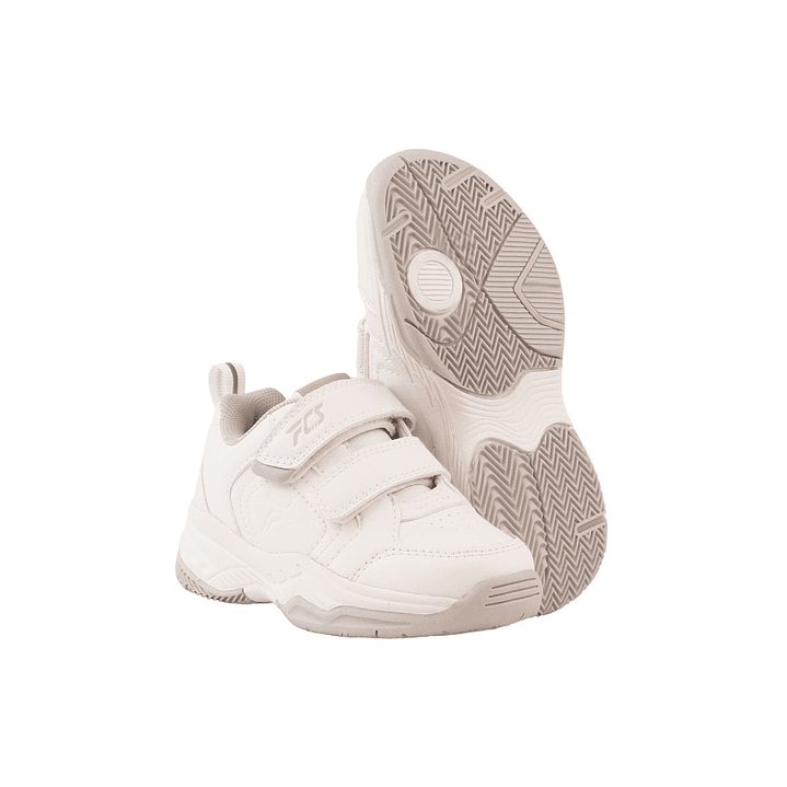 ZAPATILLA (NO PS) COLEGIO FICCUS COLEGIO 2620917 BLANCO-GRIS  4