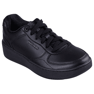 ZAPATILLA (MU) CASUAL SKECHERS 185160-BBK NEGRO 35 1/2