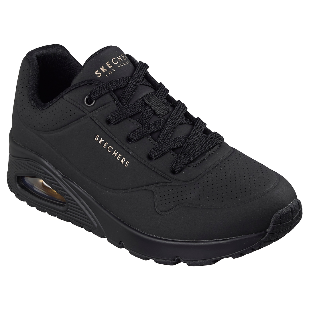ZAPATILLA AIRE (MU) UNO CASUAL SKECHERS 73690-BBK NEGRO 35 1