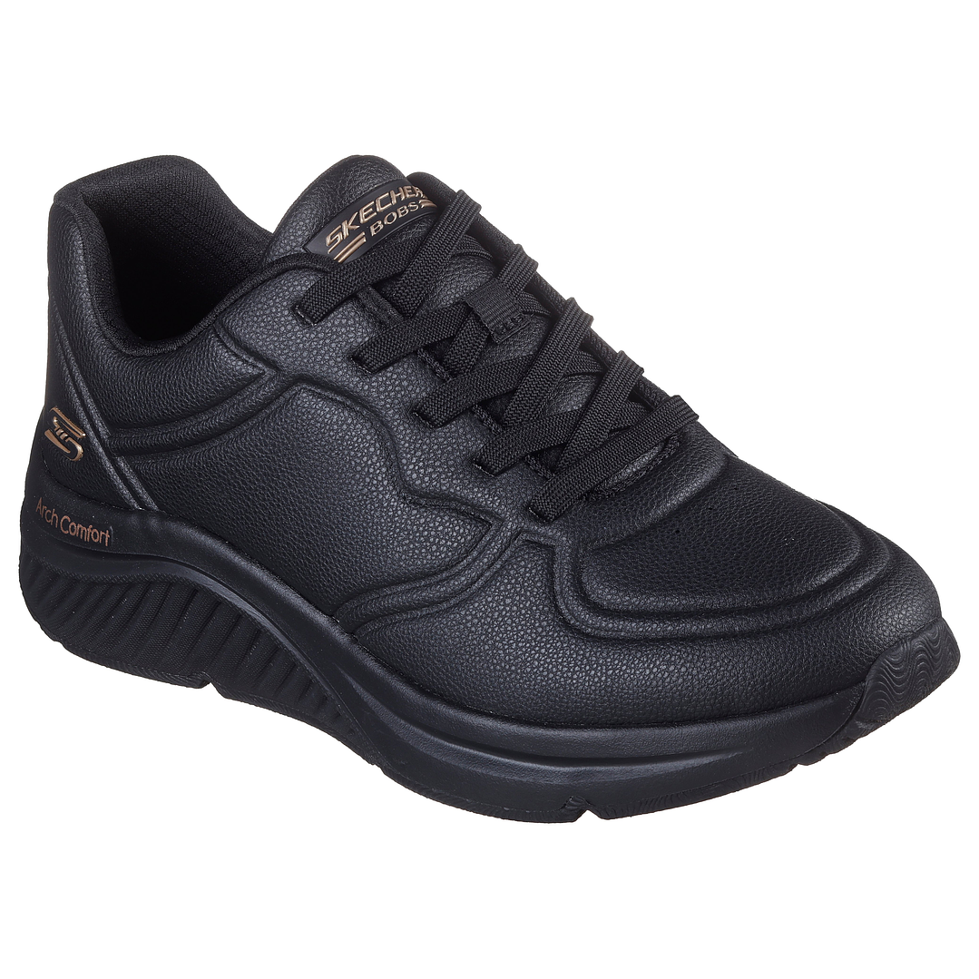 ZAPATILLA (MU) BOBS ARCH COMFORT B SWEET COLEGIO SKECHERS 117560-BBK NEGRO 35 1