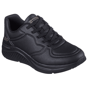 ZAPATILLA (MU) BOBS ARCH COMFORT B SWEET COLEGIO SKECHERS 117560-BBK NEGRO 35