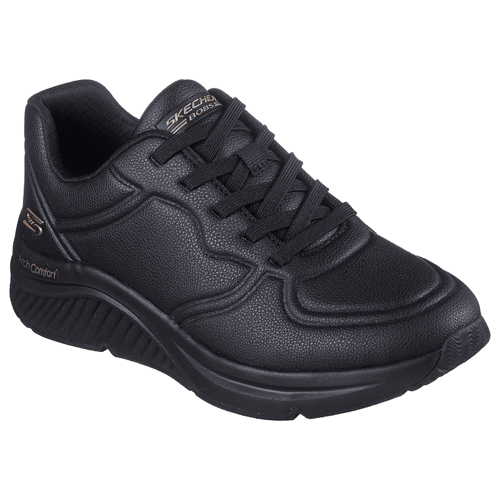 ZAPATILLA (MU) BOBS ARCH COMFORT B SWEET COLEGIO SKECHERS 117560-BBK NEGRO 35 1