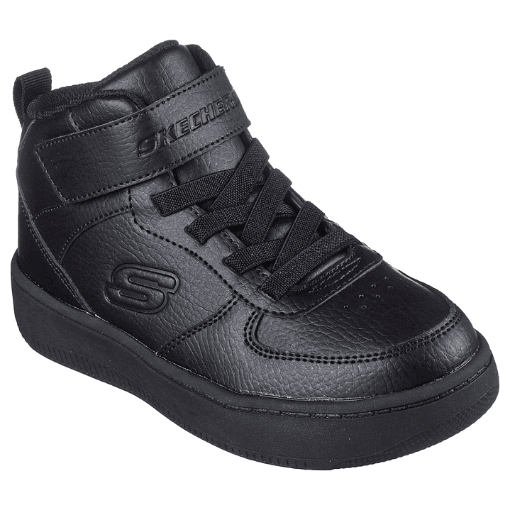 ZAPATILLA C/CAÑA (NO PS) SPORT COURT 92 COLEGIO SKECHERS 405706L-BBK NEGRO 26 1