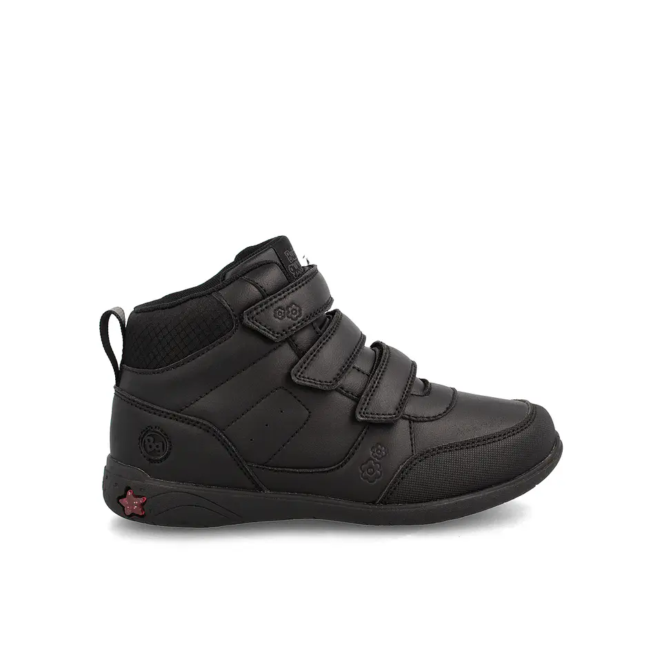 Zapatilla C/Caña (Na Ps) Cleo Colegio Bubble Gummers 30161070  Negro 30 1