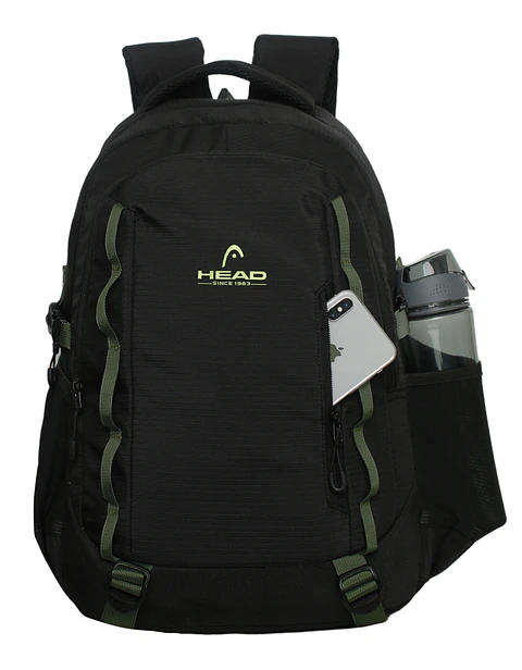MOCHILA (HO) STELVIO 31LT LAPTOP 16" 890469 HEAD 130585 NEGRO S/T