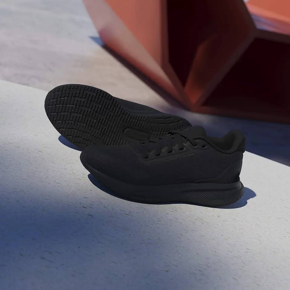 Zapatilla (Lo) Runfalcon 5 J Casual Adidas Ie8586 Negro  4