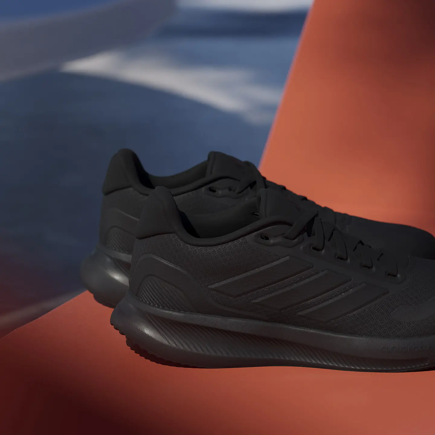 Zapatilla (Lo) Runfalcon 5 J Casual Adidas Ie8586 Negro  5