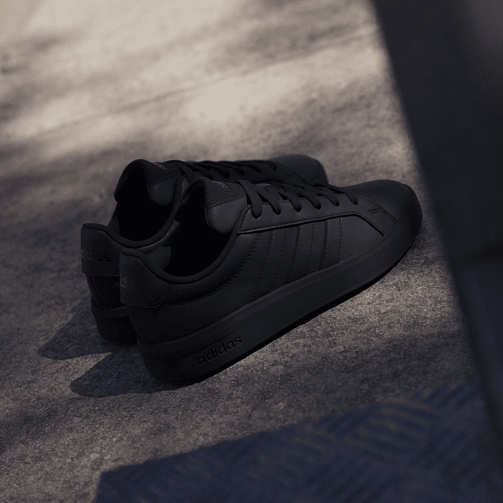 ZAPATILLA (LO) GRAND COURT 3.0 J CASUAL ADIDAS KK3791 NEGRO  8