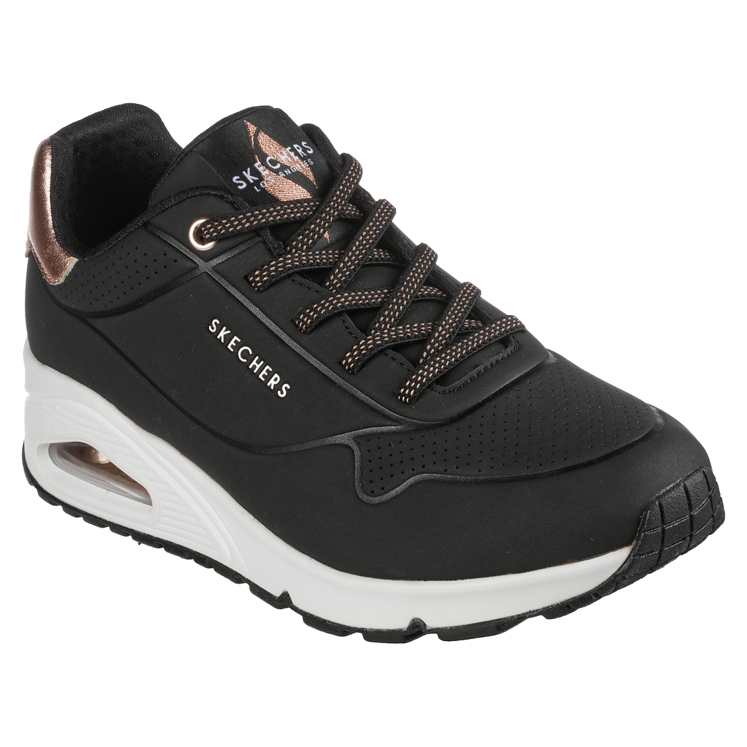 ZAPATILLA AIRE (MU) UNO CASUAL MODA SKECHERS 155196-BLK BLACK  1