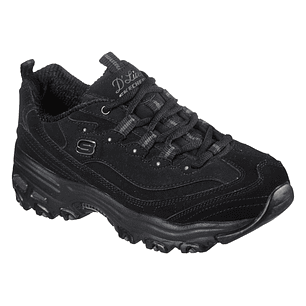 ZAPATILLA MODA (MU) D'LITES CASUAL SKECHERS 11949-BBK NEGRO 
