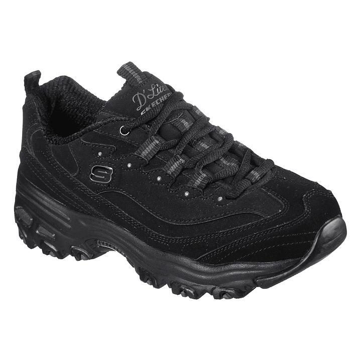 ZAPATILLA MODA (MU) D'LITES CASUAL SKECHERS 11949-BBK NEGRO  1