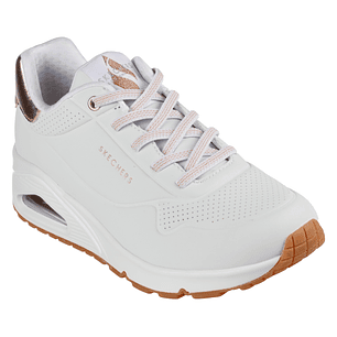 ZAPATILLA AIRE (MU) UNO CASUAL MODA SKECHERS 155196-WHT BLANCO 
