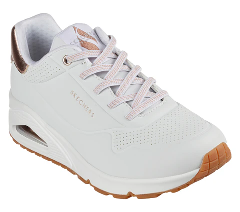 Zapatilla Aire (Mu) Uno Casual Moda Skechers 155196-Wht Blanco 