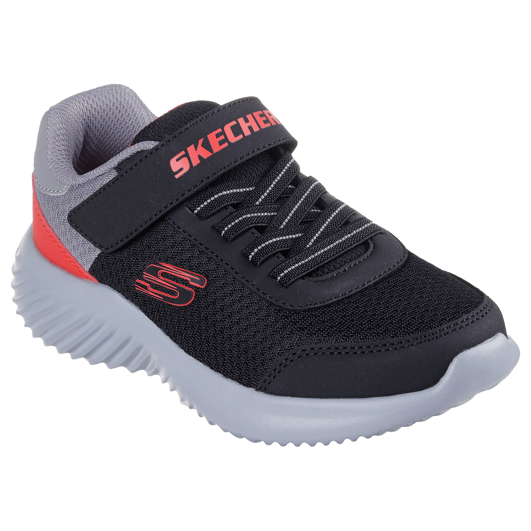 ZAPATILLA (NO PS) BOUNDER CASUAL SKECHERS 403908L-BKRD NEGRO-GRIS  1