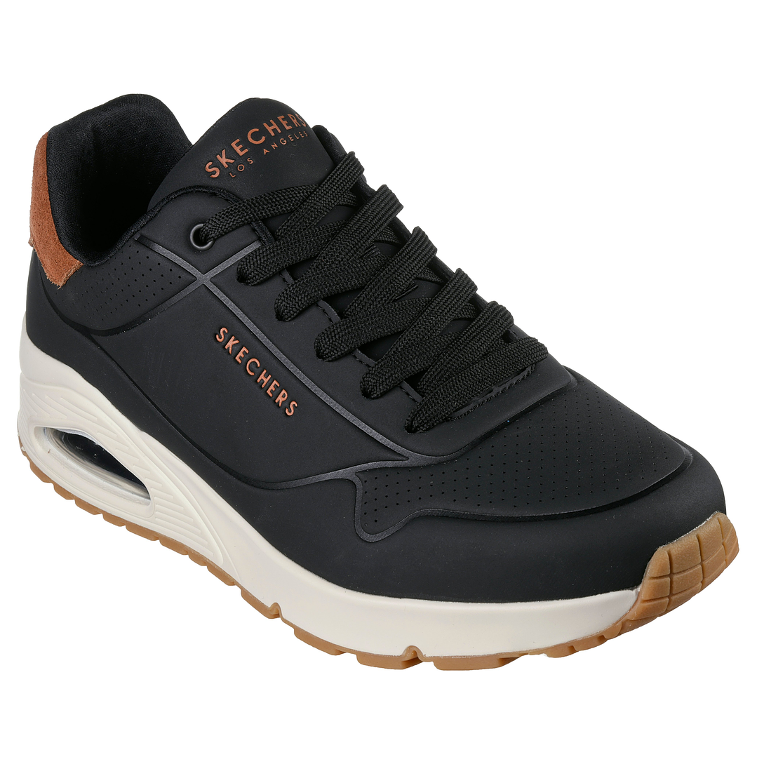 ZAPATILLA (HO) UNO URBANO SKECHERS 183004-BLK NEGRO  1