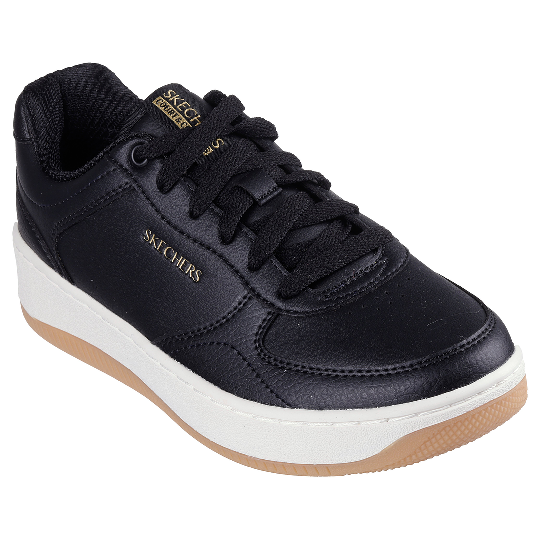 ZAPATILLA (MU) SPORT COURT 2.0 URBANA SKECHERS 185160-BLK NEGRO  1