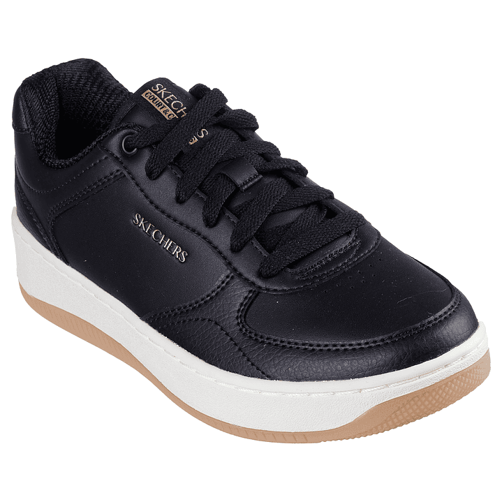 ZAPATILLA (MU) SPORT COURT 2.0 URBANA SKECHERS 185160-BLK NEGRO  1