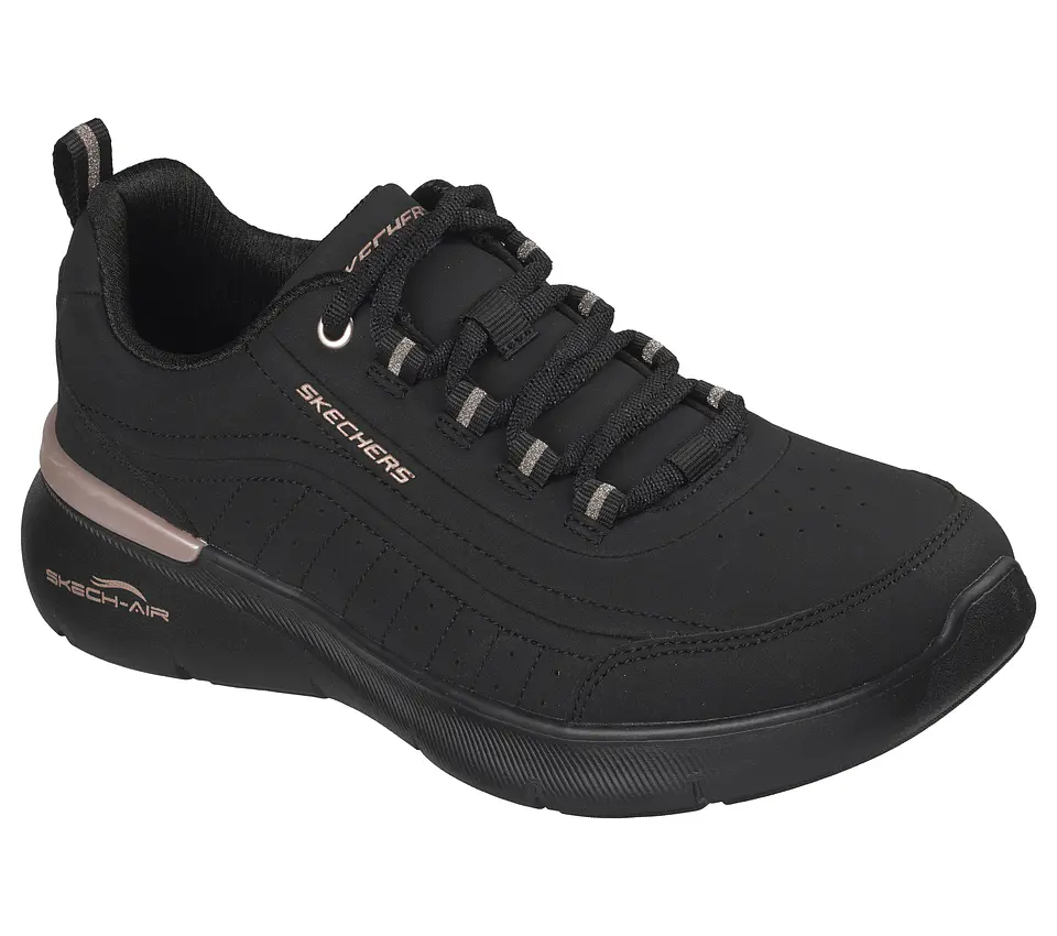Zapatilla (Mu) Skech-Air Dynamight 2.0 Casual Skechers 150373-Bkrg Negro  1