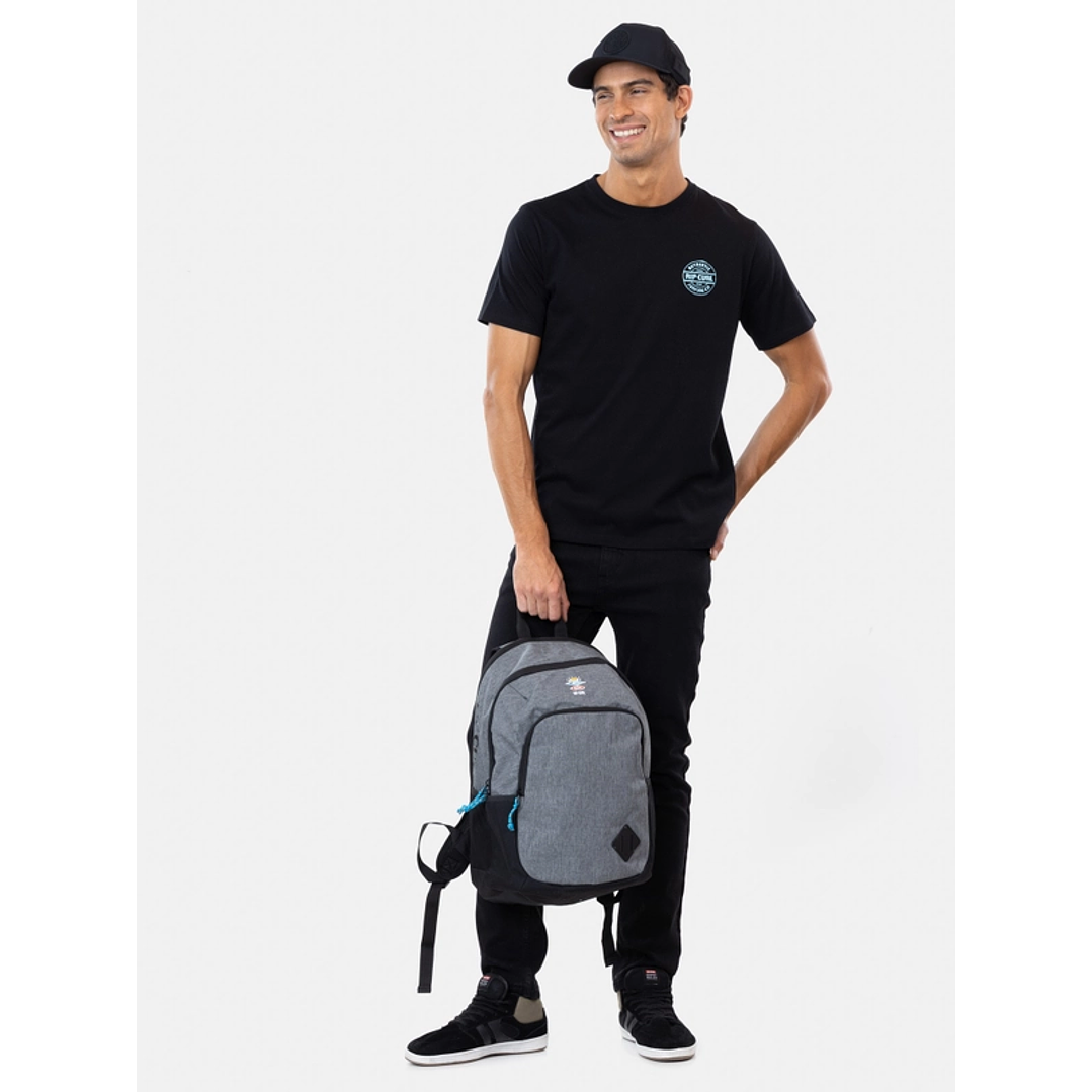 MOCHILA (HO) LISA RIPCURL 6AM103-MC GRIS MELANGE S/T 4