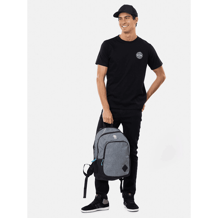 MOCHILA (HO) LISA RIPCURL 6AM103-MC GRIS MELANGE S/T 4