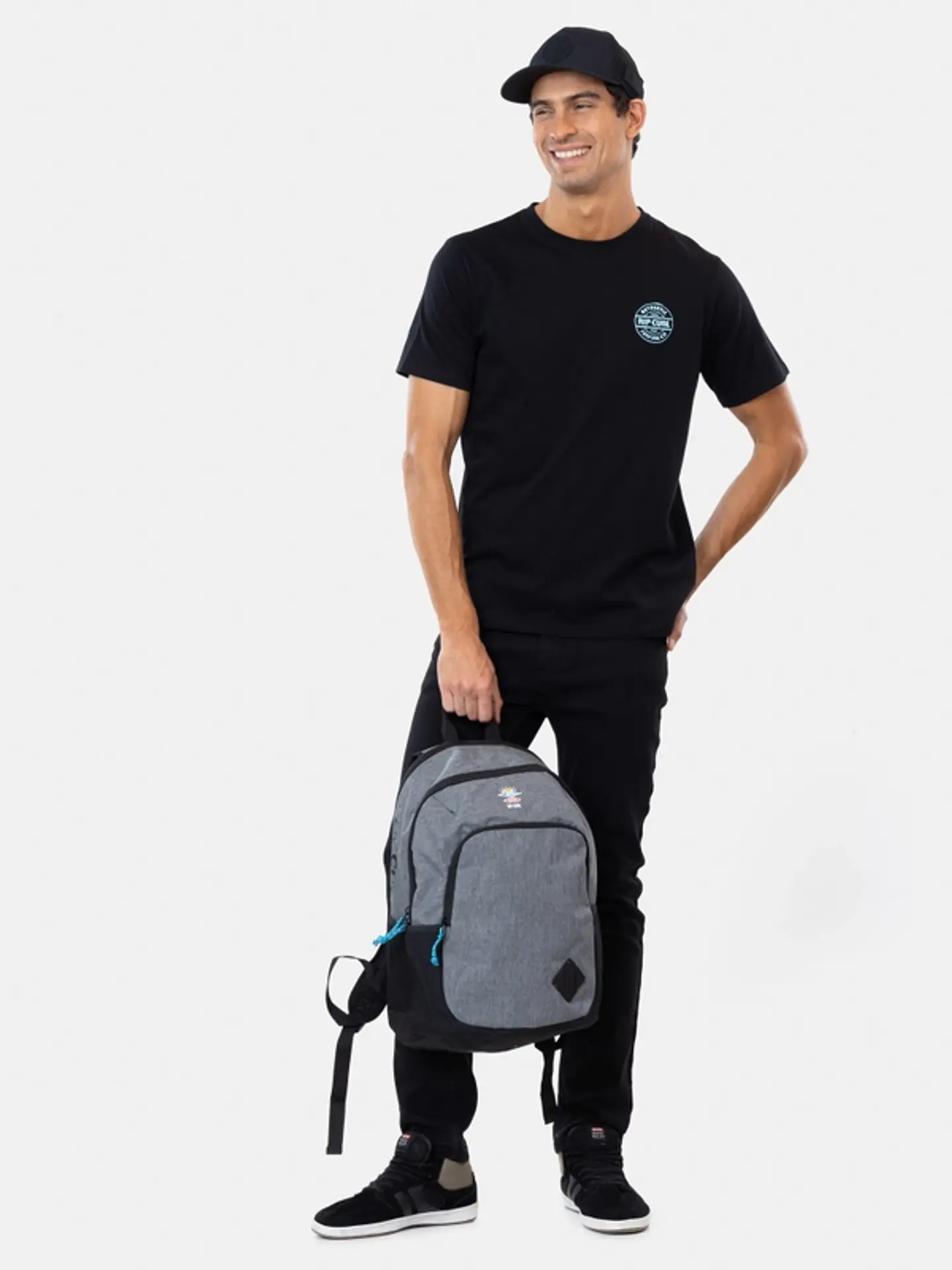 Mochila (Ho) Lisa Ripcurl 6Am103-Mc Gris Melange S/T 4